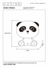 DODO PAN. Table lamp Child-Black-LED Dimm.-3W thumbnail