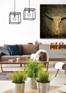 ARTHUR Pendant light-Black-1xE27-60W-Metal thumbnail