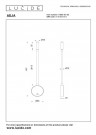 Premium ASJA - Rechargeable Wall spotlight / Wall light - Battery pack- LED 3 StepDim - 1x3W 2700K - Matt Gold / Brass thumbnail