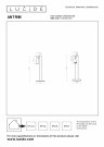ANTRIM Table lamp-Black-LED Dimm.-2,2W-2700K-4V thumbnail