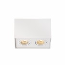 TUBE Ceiling spot.-White-2xGU10-50W-Alumin. thumbnail