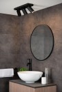 TAYLOR Ceiling spot. Bathr.-Black-LED DTW-3xGU10 thumbnail
