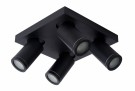 TAYLOR Ceiling spot. Bathr.-Black-LED DTW-4xGU10 thumbnail