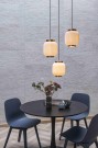 GOSSE Pendant light-White-3xE27-40W-Porcel. thumbnail