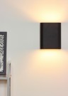 OVALIS Wall light-Black-2xE14-9W-Metal thumbnail