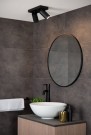TAYLOR Ceiling spot. Bathr.-Black-LED DTW-2xGU10 thumbnail
