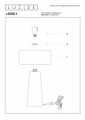 LEEROY Table lamp-Taupe-Ø30-1xE27-240W-Linen thumbnail