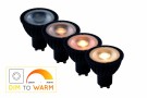 MR16 Led bulb-Black-LED DTW-1xGU10-5W-2200K/3000K thumbnail