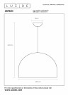 AKRON Pendant light-Black-Ø50-1xE27-40W-Metal thumbnail