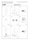 COMBO Bollard ligh. Outd.-Black-Ø9-LED-9W-3000K thumbnail