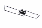 ARIANNE - Flush ceiling light - LED - CCT - 1x23W 2700K/4000K - Black thumbnail