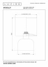 WOOLLY Table lamp-Cream-Ø16-1xE14-40W-Cotton thumbnail