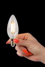 C35 Fil. Bulb-Transp.-LED Dimm.-1xE14-4W-2700K thumbnail