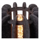 RAFAL Table lamp-Grey-Ø23-1xE27-40W-Felt thumbnail