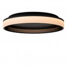 ESTREJA Flush ceilin.-Black-Ø40-LED Dimm.-40W thumbnail