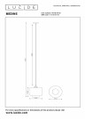 MEDINE Pendant light-Smoke .-Ø25-1xE27-40W-Glass thumbnail