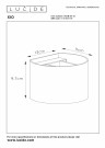 XIO Wall light-White-LED Dimm.-1xG9-3,5W-2700K thumbnail