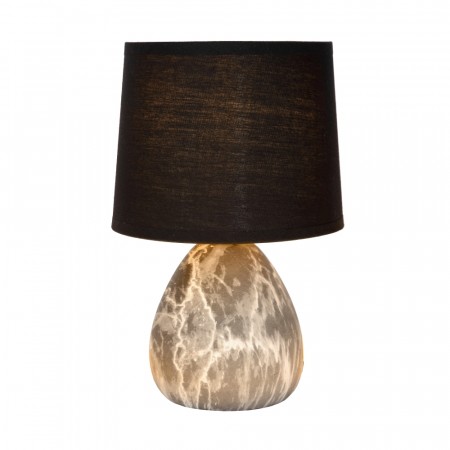 MARMO Table lamp-Black-Ø16-1xE14-40W-Cerami.