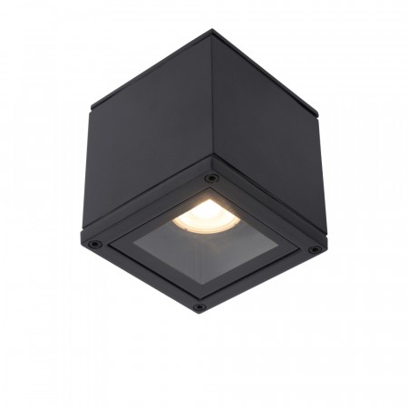 AVEN Ceiling spot. Bathr.-Black-1xGU10-50W-IP65