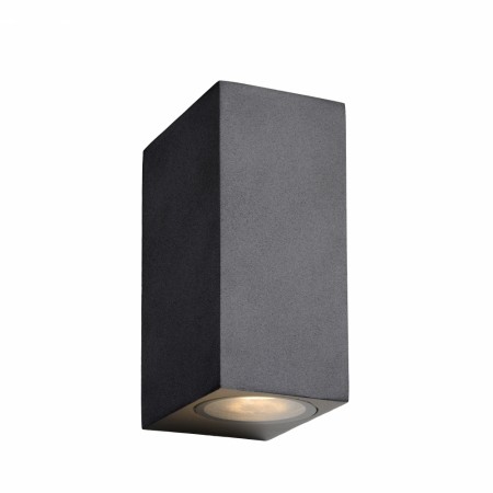 ZORA-LED Wall spotlig. Outd.-Black-LED Dimm.