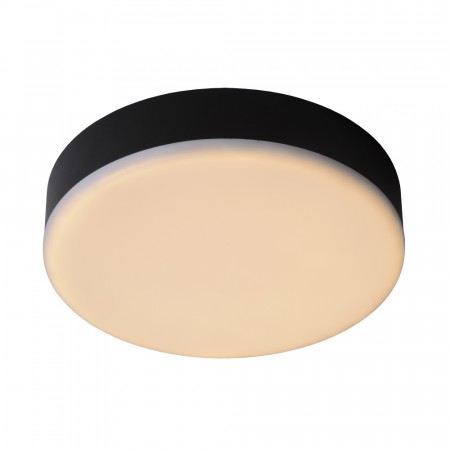 CERES-LE. Flush ceilin. Bathr.-Black-Ø21,5