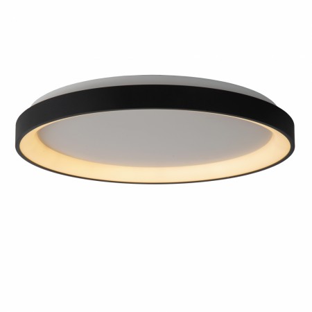 VIDAL Flush ceilin.-Black-Ø48-LED Dimm.-38W-2700K