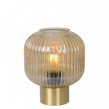 MALOTO Table lamp-Amber-Ø20-1xE27-40W-Glass