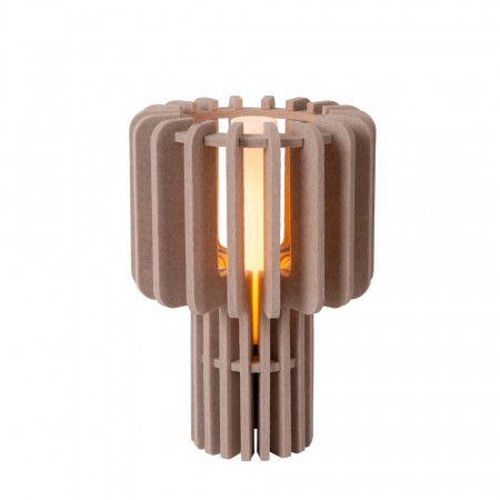 ROLLO Table lamp-Taupe-1xE27-40W-Felt