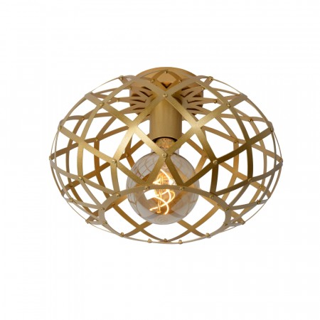 WOLFRAM Flush ceilin.-Matt G.-Ø30-1xE27-40W-Metal