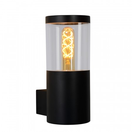 FEDOR Wall light Outd.-Black-1xE27-40W-IP44-Steel