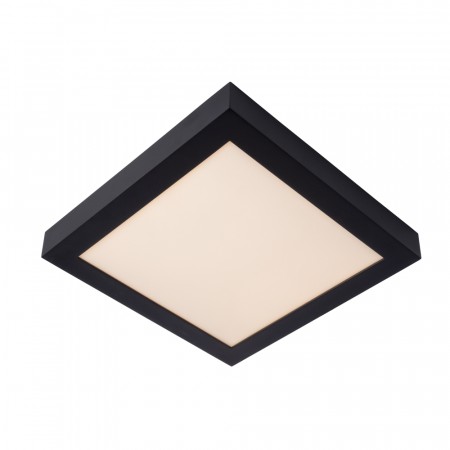 BRICE-LE. Flush ceilin. Bathr.-Black-LED Dimm.-30W