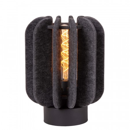 RAFAL Table lamp-Grey-Ø23-1xE27-40W-Felt